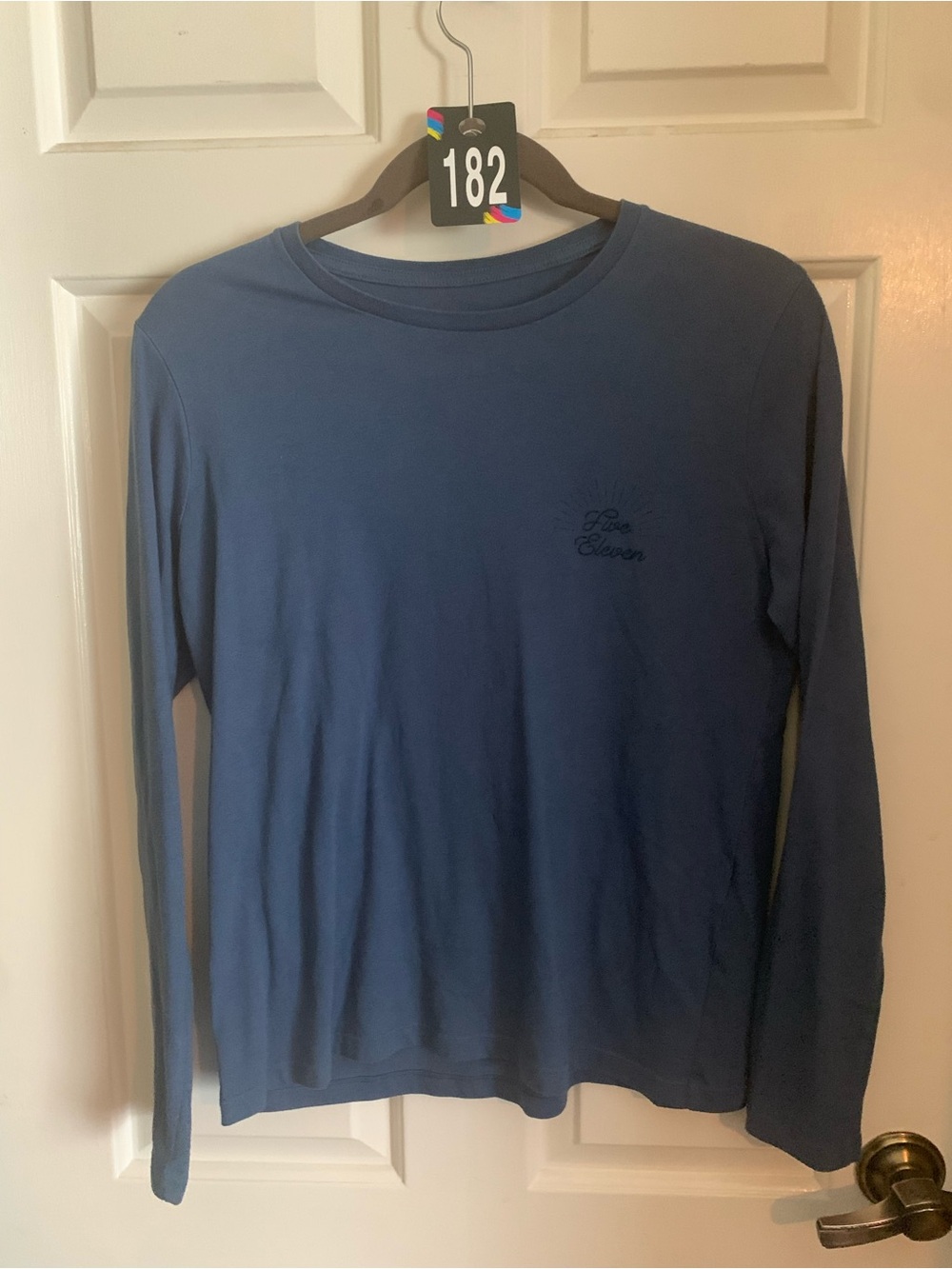 5.11 Tactical Long-Sleeve Crewneck Shirt All Hogs Go To Heaven- Navy Blue